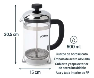 Cafetera Francesa Premium - Imagen 3