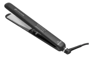 Planchita De Pelo Ga.ma Led 4d Titanio Color Negro