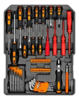 Maletín Portátil Set Herramientas Lusqtoff 245 Pz - Imagen 3