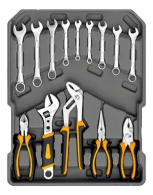 Maletín Portátil Set Herramientas Lusqtoff 245 Pz - Imagen 4