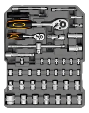 Maletín Portátil Set Herramientas Lusqtoff 245 Pz - Imagen 5