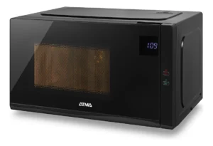 Microondas Atma 25l Full Screen - Con Grill Digital Negro - Imagen 2
