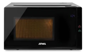 Microondas Atma 25l Full Screen - Con Grill Digital Negro - Imagen 3
