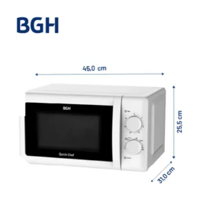 Microondas BGH Quick Chef 20 litros - Imagen 3