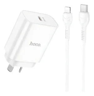 Cargador Hoco 20w- Carga Rapida Color Blanco