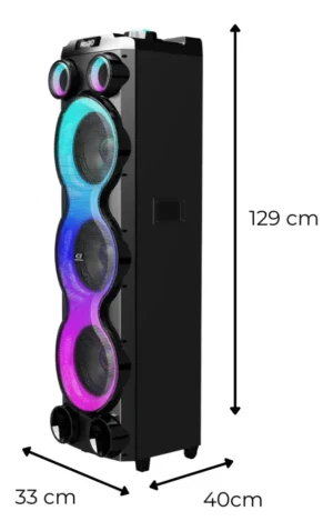 Sistema Audio Torre Neon Bass Lüsqtoff - Imagen 3