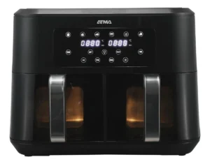 Freidora De Aire Atma Doble Canasta 8.5 Litros