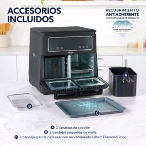 Freidora de aire Oster 11Lts OSSTAF11MCDDFAR - Imagen 5